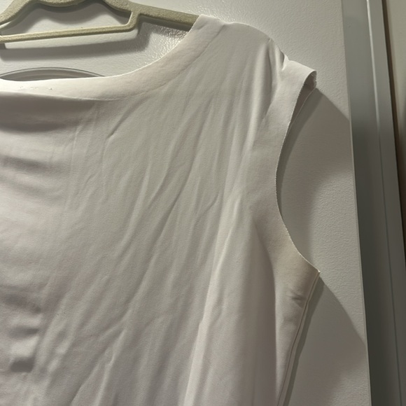 Norma Kamali drop shoulder top size small white - Picture 11 of 12
